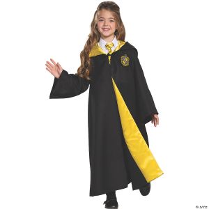 Morris Hufflepuff Robe Deluxe-Ch Large