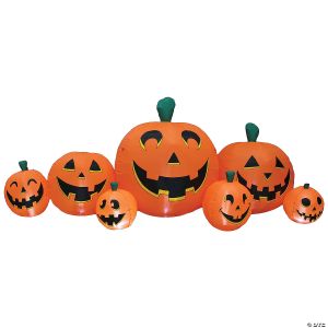 Morris INFLATABLE PUMPKIN PATCH 8.5 FT LONG