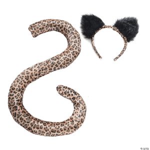Morris LEOPARD TAIL & EARS SET-ADULT