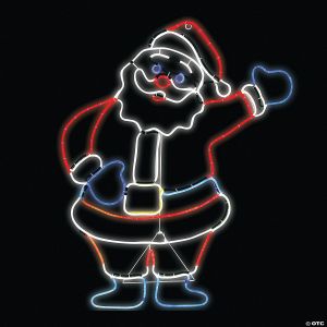 Morris LIGHT GLO SANTA