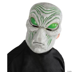Morris Light Up Gray Alien Mask
