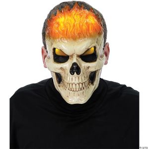 Morris Lightup Inferno Skull Or Mask