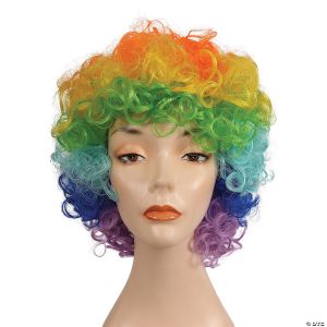Morris Long Curly Clown Wig