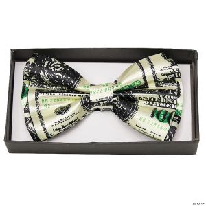 Morris MENS CURRENCY BOW TIE