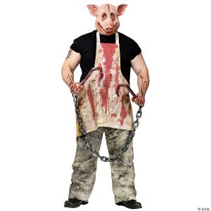 Morris Mens Pig Butcher Costume