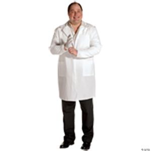 Morris Mens Plus Size Lab Coat