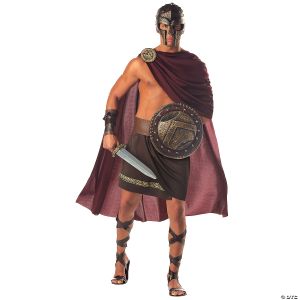 Morris Mens Spartan Warrior Costume