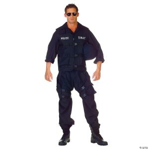 Morris Mens Swat Team Costume