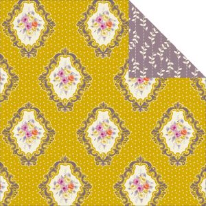 Flora Delight Collection Double Sided Paper Vintage