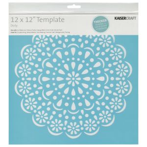 Stencils Template Doily 12 X 12 Inches