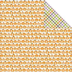 Halloween Magic Double Sided Cardstock 12 X 12 Pumpkin Parade
