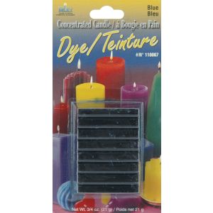 Concentrated Candle Dye Blocks Blue