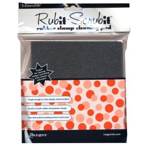 Ranger Inkssentials Rub It Scrub It Rubber Stamp Cleaning Pad 1 Pack of 3 Piece