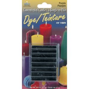 Concentrated Candle Dye Blocks Purple