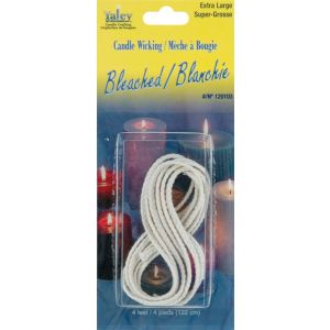 Bleached Candle Wicking Extra Large 4 Feet