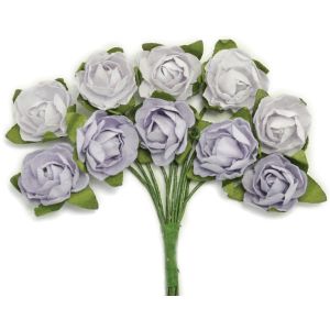 Mini Paper Blooms Misty