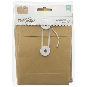 Diy Shop Collection Security Envelopes Kraft