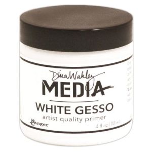 Ranger Dina Wakley Media Gesso White Jar 1 Pack of 1 Piece
