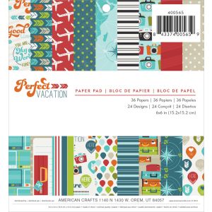 Imaginisce Perfect Vacation 6X6 Paper Pad