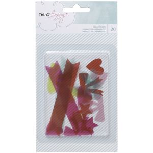 Dear Lizzy Collection Fine and Dandy Acrylic Shapes