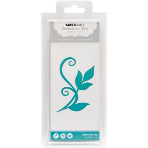 Dies Leaf Flourish 3 X 4 Inches