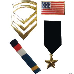 Morris MILITARY PIN SET
