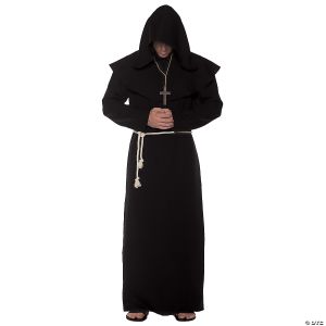 Morris Monk Robe Adult Black