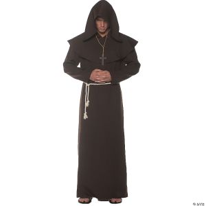 Morris Monk Robe Adult Brown Std