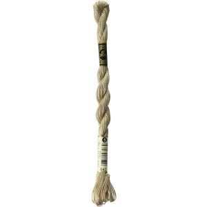 DMC Pearl Cotton Yarn Size 5 27.3yd Very Light Beige Brown 1 pack of 1 Skein