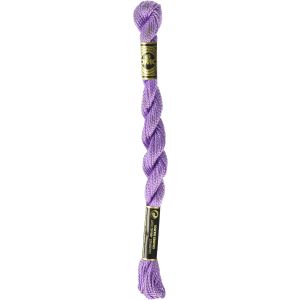 DMC Pearl Cotton Yarn Size 3 16.4yd Dark Lavender 1 pack of 1 Skein