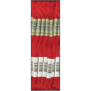 Sullivans 6 Strand Embroidery Cotton 8.7yd Very Dark Rose