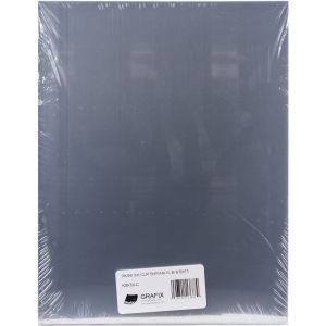 Grafix Shrink Film 8.5 X 11 Inch 50 Per Pkg Clear