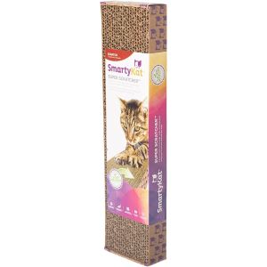 Smartykat Superscratcher Catnip Scratcher 2 inch X5.125 inch X18.75 inch 