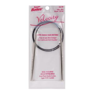 Susan Bates Velocity Circular Knitting Needles 29inch Size 8 5mm
