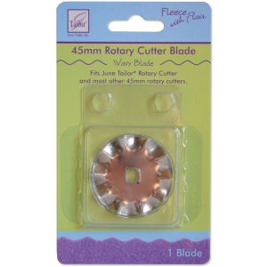 Rotary Cutter Blade Refill 45mm Wavy 1 Per Pkg