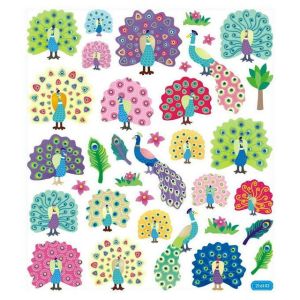 Sticker King StickersPeacock Splendor