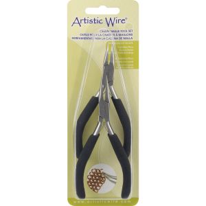 Artistic Wire Chain Nose And Bent Chain Nose Pliers Set 2Per Pkg 5 Inch