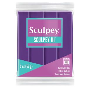 Sculpey III Polymer Clay 2oz Purple
