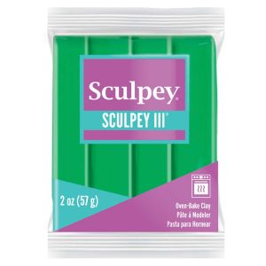 Sculpey III Oven-Bake Clay 2oz-Emerald