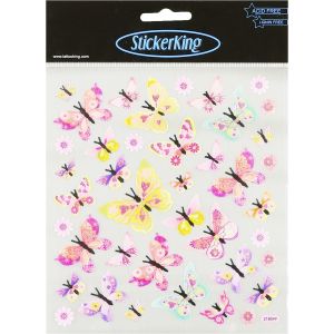 Sticker King Stickers Glitter Monarchs