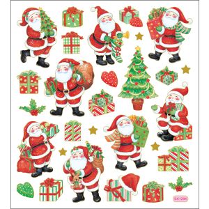 Sticker King Stickers-Santa's Jobs