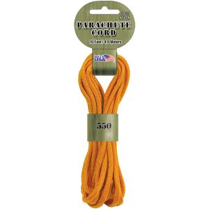 Pepperell Braiding Parachute Cord 4mmx16'-Goldenrod