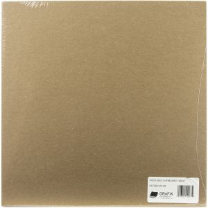 Grafix Medium Weight Chipboard Sheets 12 inch X12 inch 25 Per Pkg -Natural