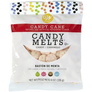 CANDY CANE CANDY MELTS 8OZ