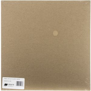 Grafix Craft Plastic Sheets 12 inch X12 inch 25 Per Pkg Clear