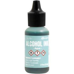 Tim Holtz Alcohol Ink .5oz Aqua 1 pack of 1 piece