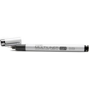 Copic Multiliner SP Black Ink Pen .03mm