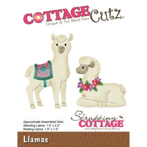 CottageCutz DiesLlamas 1.4inches To 2.2inches