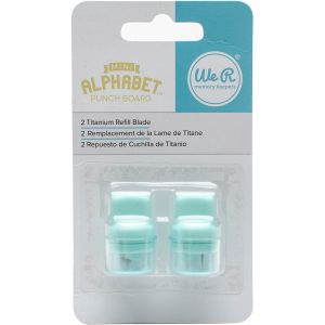 Mini Alphabet Punch Board Blade Refill 2 Per Pkg For 663004 and 660248