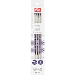 Prym Ergonomics Double Pointed Needles 8inch Size 10.75 7mm